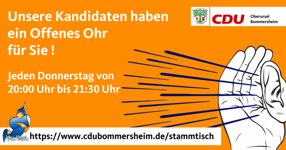 Wir haben ein offenes Ohr